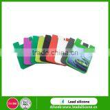 Multicolours Silicone Name Card Cover/ Customisable Logos Printable Silicone Card Cover thumbnail-2