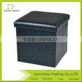 Wholesale Durable Colourful Folding Pu Leather Ottoman thumbnail-4
