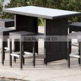 2017 Trade Assurance Most Popular Aluminium Rattan Handmade Outdoor Modern Dining Pool Table Set Furniture thumbnail-1