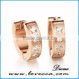 Wholesale Mens Stainless Steel Hoop Earring , Cross Hoop Earring thumbnail-1