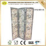 New Design 3 Panel Room Divider Folding Wood Screen thumbnail-1