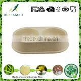 Portable Factory Directly Provide New Style Bamboo Fiber Dog Bowl