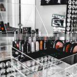 2017 Wholesale Clear Acrylic Lucite Makeup Storage Boxes Cosmetic Storage Box thumbnail-5