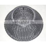 Luxury Wicker Dog Bed Round Rattan thumbnail-2