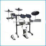Silicone Electric Drum Set, Digital Drum3-layer Mesh Drum Head, Electronic Drum Kit thumbnail-2
