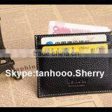 PU Imitation Leather Fashionable Leather PU Credit Card Pocket