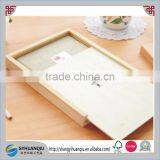Korea Style Sliding Lid Wooden Diary Packing Box thumbnail-1