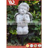 China Gift Items Art Work Resin Craft Outdoor Lighting Solar Garden Led Light thumbnail-4