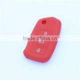 Fob Key Case For Volkswagen 3 Buttons Smart Remote Keys Silicone Keyholder, Key Bags thumbnail-4