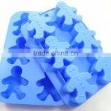 Funny Snowman Fondant Cake Decoration.snowman Christmas Sugar Craft Tools Cake Baking Pan thumbnail-1