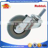 50mm Castor Wheel Caster Fixed Swivel Brake Rubber Nylon Pu TPR PP