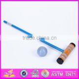 2016 Outdoor Garden 6 Player Funny Children Wooden Croquet Mallet W01A171 thumbnail-4