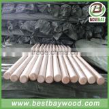 Factory supply shovel wooden handle/shovel handle making machine/wooden hoe handle