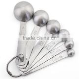 6pc Stainless Steel Measuring Spoon Sets,coffee Set,tea Set thumbnail-6