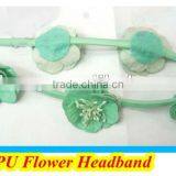 2015 PU Flower Elastic Headband thumbnail-1