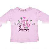 Organic Baby Girls T-Shirt_100% Organic Cotton Comfortable Baby T-shirt and Organic Printed Long Sleeve and Short Sleeve T-shir thumbnail-1