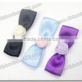 Colorful Min Ribbon Bow With Rose thumbnail-2