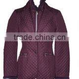 Winter/casual Wear Exposed Zipper Warm Coats and Jackets With Detachable Collar thumbnail-2
