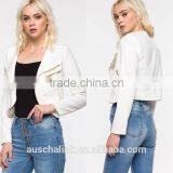 OEM Service New Design Custom Woman Sexy Layed Jacket thumbnail-6