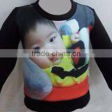 Baby Sweatshirt With Yourr Baby Photo. No Minimum Quntity, Amazon Best Seller, 1 Year Birthday Great Gift. Drop Shipping Welcome thumbnail-1