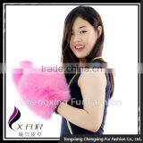 CX-A-67B Factory Direct Sale Women Fashion Fox Fur Fingerless Leather Gloves thumbnail-6