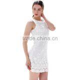 Sleeveless Ladies Elegant Fashion Crochet Simple Dress SR-D9778 thumbnail-4