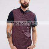 MGOO Hot Sale Summer Casual 180g 100% Cotton Custom Short Sleeve Mens POLO T-shirt With Chest Pocket thumbnail-5