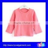 Baby Clothing Cotton t Shirt Plain Long Sleeve Kids Tshirt High Quality t Shirt for Children thumbnail-4
