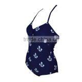 Wholesale Sublimation Floral Sexy One Piece Swimsuit thumbnail-3