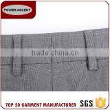 New Design Men Light Grey Checked Formal Pants Designs thumbnail-4