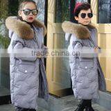 Unique Baby Girl Names Images Children's Warm Winter Clothing Girls Long Down Jacket thumbnail-3