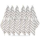 Custom Microfiber Stripe Novelty Kitchen Towel thumbnail-4