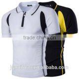 2016 New Mens Short Sleeve Cotton Blend Sport T-Shirts Men Polo t Shirts Sports Jerseys Golf Tennis Undershirts thumbnail-4