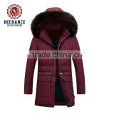 Wholesale Mens Fashion Winter Down Jacket With Fur thumbnail-4