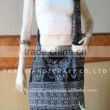 Large Cotton Shoulder Bag Hippie Boho Sling Crossbody thumbnail-1