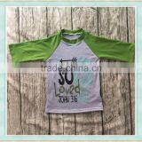 Wholesale Baby Clothes Factory Price Boys Valentine's Day T-shirt thumbnail-1