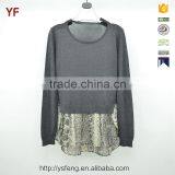 2015 New Fashion Design Of Hand Made Print Sweater For Women thumbnail-1