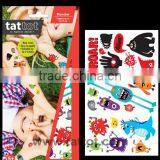 Colorful Kid Temporary Monster Tattoo Sticker Eco-friendly thumbnail-1