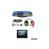 Car Parking Sensor Rearview Mirror With 3.5/2.3/7 