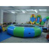 High Density PVC Tarpaulin Business Usage Inflatable Water Trampoline thumbnail-1