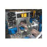Copper Portable Downspout Roll Forming Machine , Steel Roof Gutter Making Machine