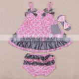 Baby Girl Infant 3pcs Clothing Sets Suit Princess Romper Dress/Jumpersuit Baby Party Birthday Costumes thumbnail-6