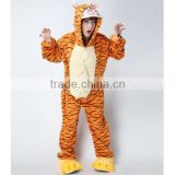 Fashion Adult Sleepwear Cosplay Pajamas Tigger Animal Pyjamas