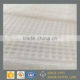 Luxury Combed White Dobby Towels With Customized Logo thumbnail-3