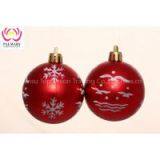 Hot Sell New Decoration Matte Painted Christmas Ball