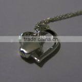 2015 Fashion Love Heart Paw Necklace Heart Necklace Paw Print Necklace New Design thumbnail-2