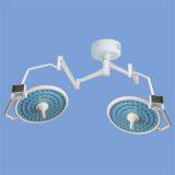 Hospital Lighting Equipment: Ceiling Mounting Double Domes LED Surgical Operating Room Shadow-Less Lamps