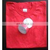 compressed t-shirt 100% cotton tee shirt with customized pattern