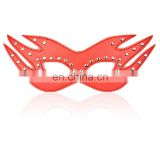 Sexy Red PU Leather Eyemask, Studded Eye mask, Party mask, Cosplay toy Adult Novelty Product Sex Toy