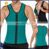 Fashion Mens Body Shaper Thermo Sweat Neoprene Men Zipper Corset thumbnail-1